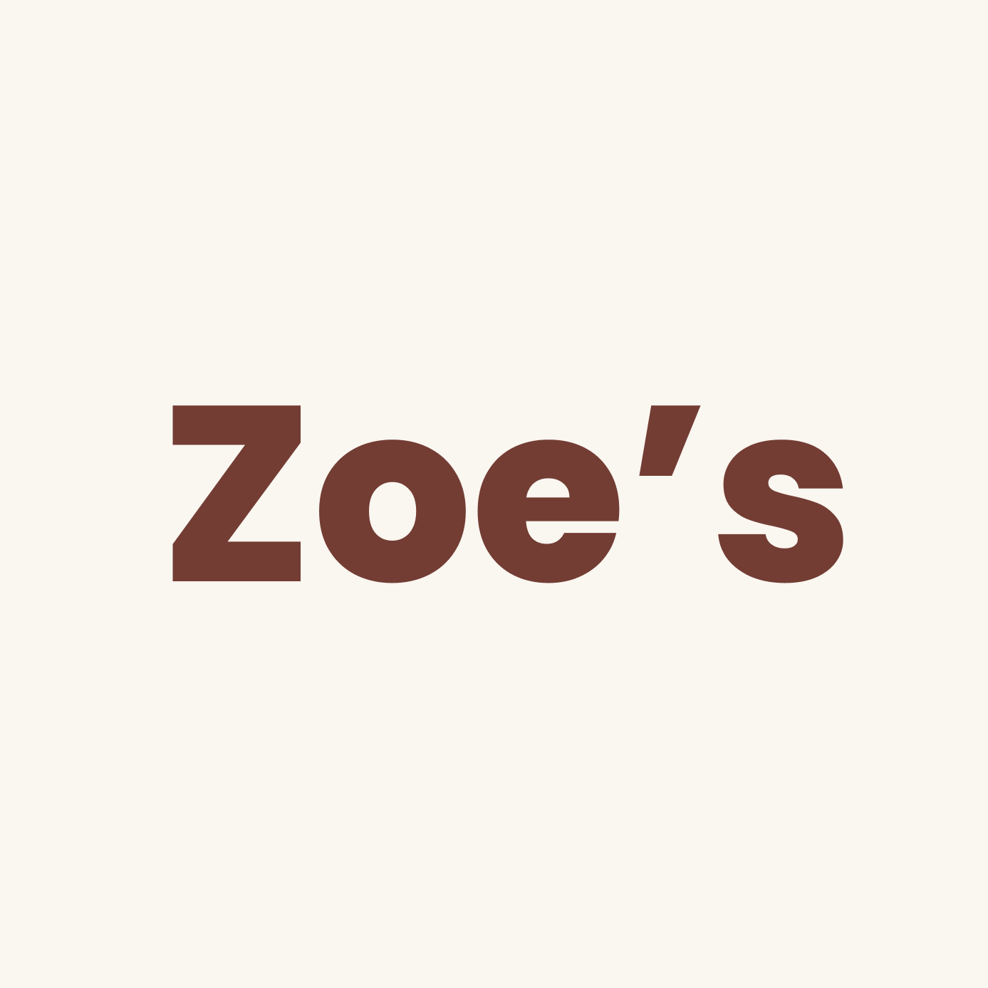 Zoe’s logo